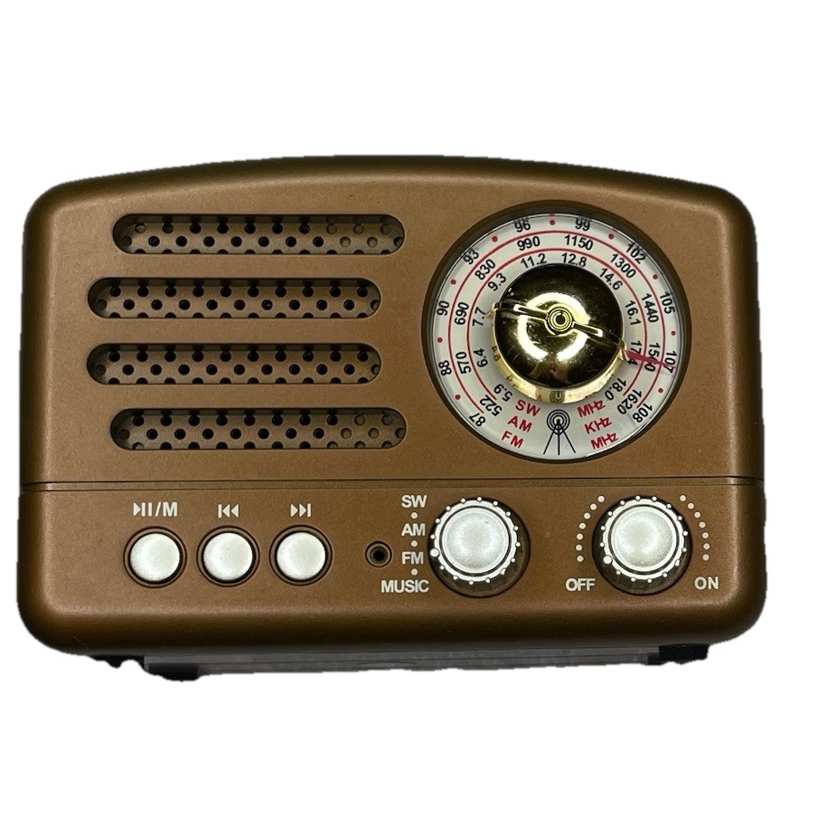 Prunus J-160 Retro Transistor Radio Battery Operated Am Fm Sw Radios With Box