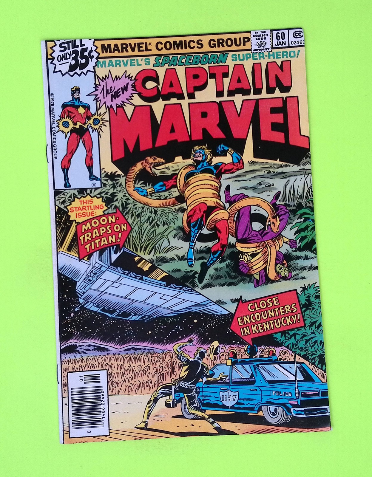 Captain Marvel #60 Vol. 1 1979 Marvel Comics 1st App Newsstand J60-215