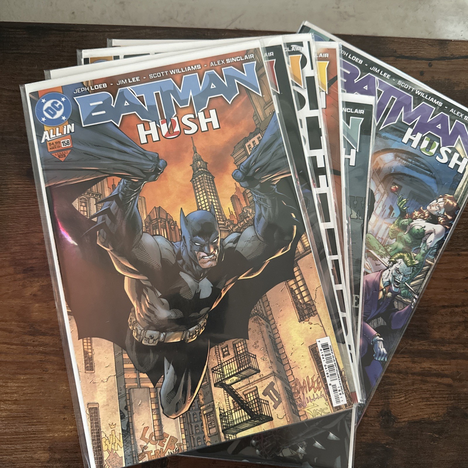 BATMAN#158-163 H2SH Complete Set 