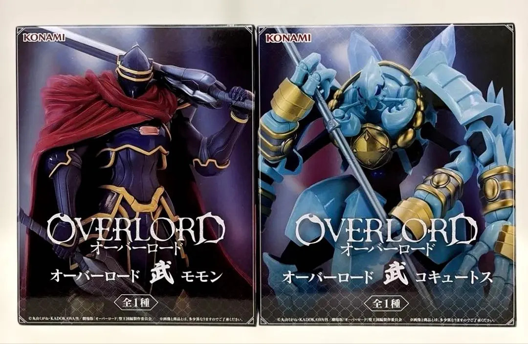 Overlord Figure Momon Ainz Ooal Gown Cocytus Warrior / Bu Set New Japan