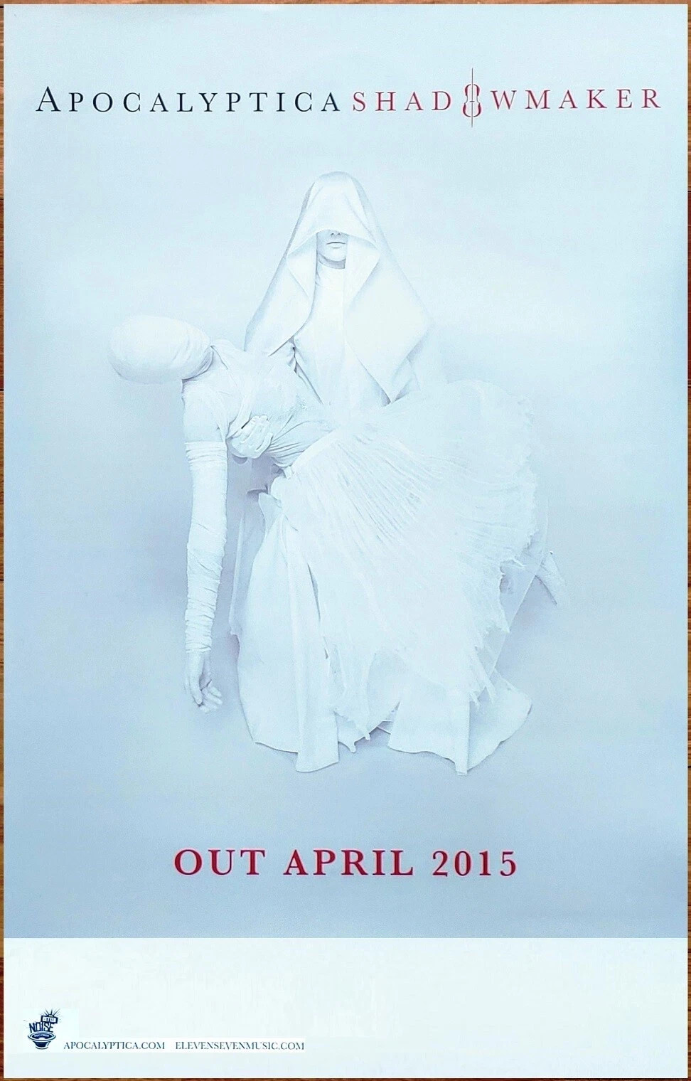 APOCALYPTICA Shadowmaker Ltd Ed RARE Tour POSTER FRAME & SIZE OPTION