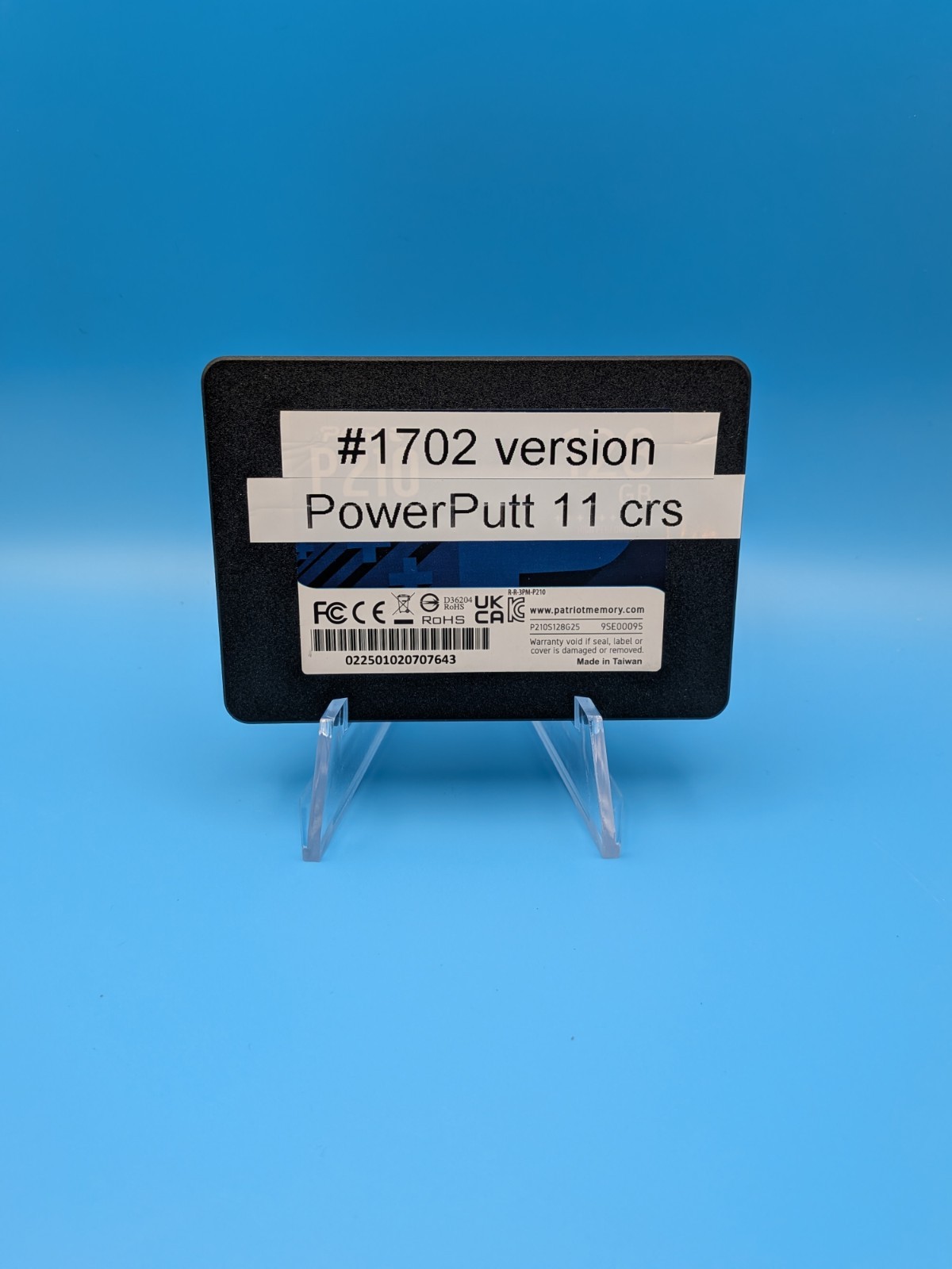 NEW Power Putt Replacement Solid State SSD Replacement Hard Drive 11 Courses ⛳