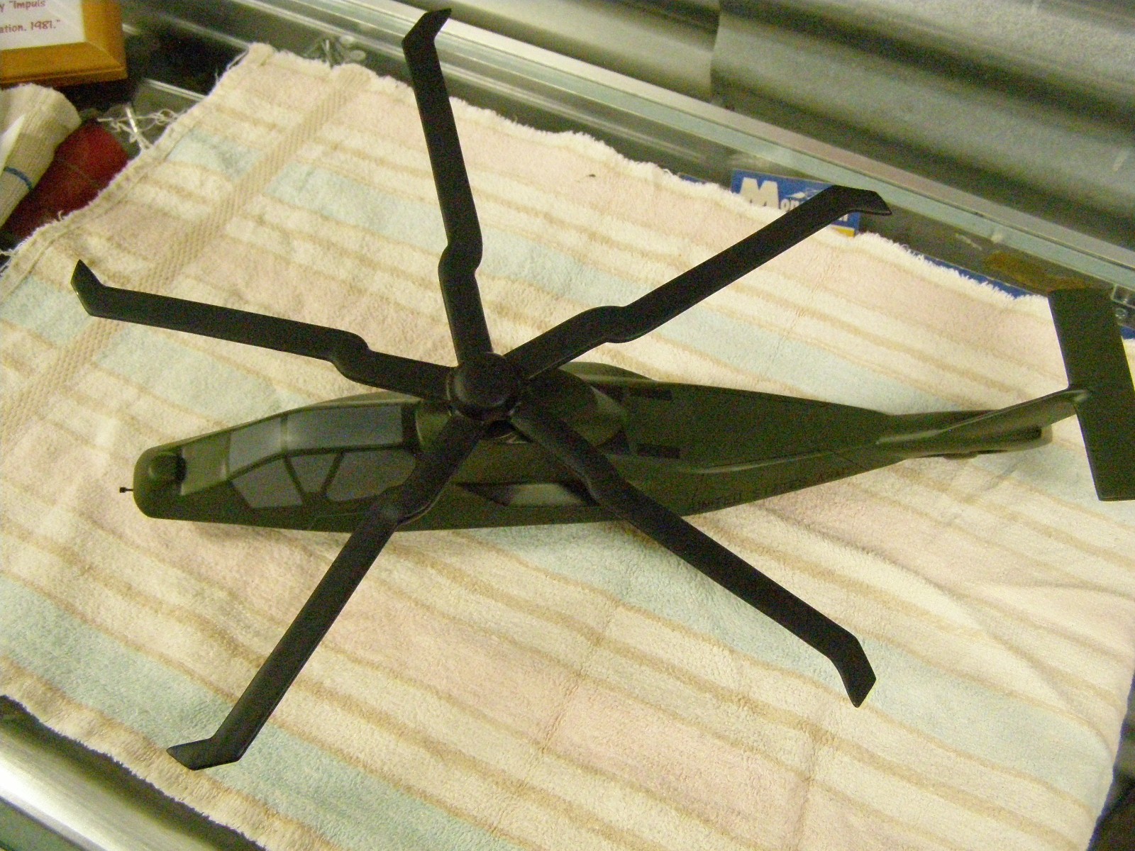 Boeing-Sikorsky RAH-66 Comanche Solid Resin Desk Model No Base