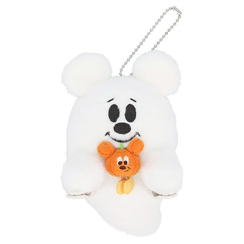 Tokyo Disney Halloween 2026 Mickey Ghost Plush on Shoulder Clip Japan Park