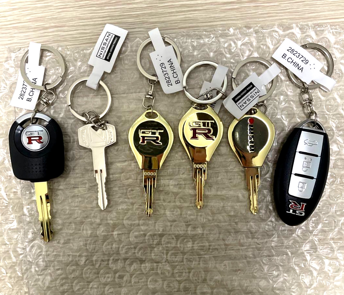 Nissan Successive GT-R Collectable Key Figure Gashapon 6 Types Complete Set