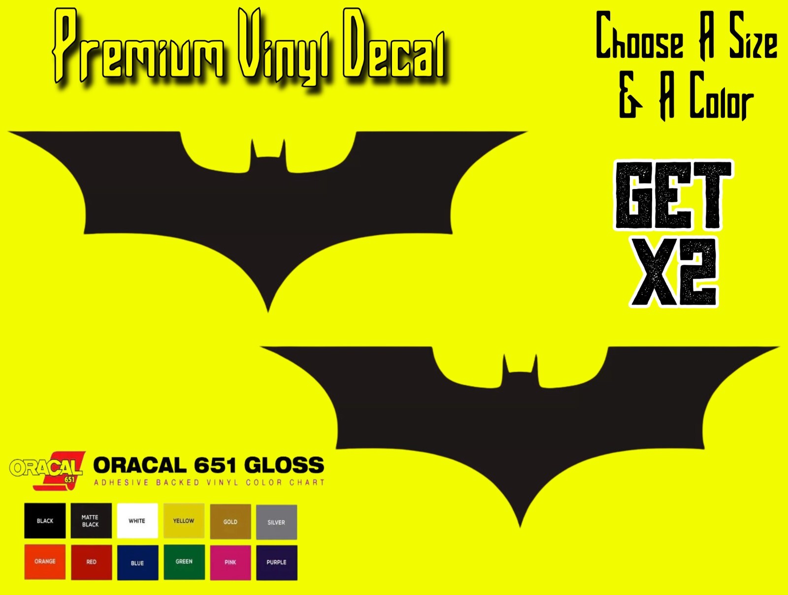 Diecut Vinyl DARK KNIGHT LOGO Batman Car Truck Decal Sticker Gift Laptop Comic