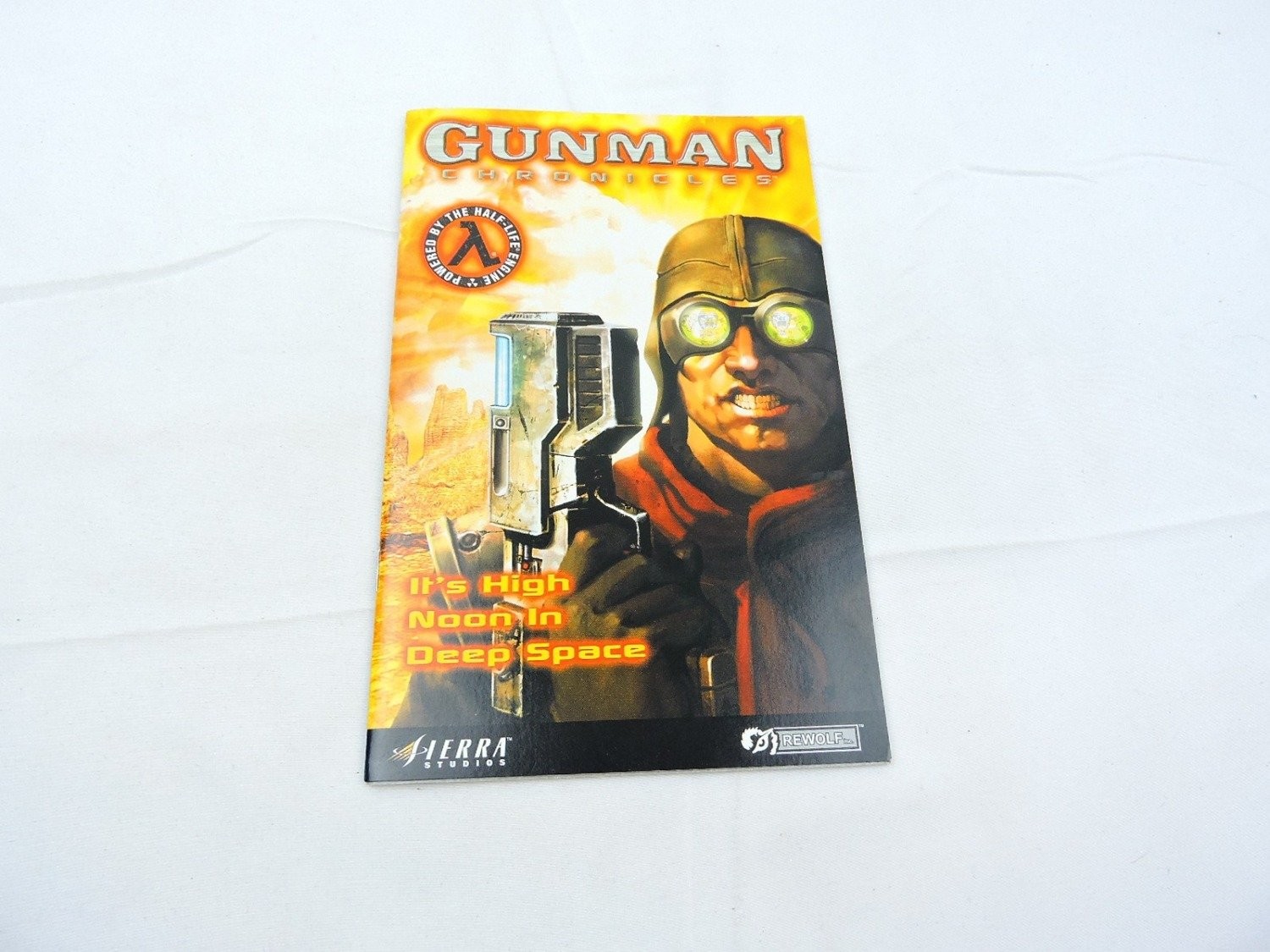 Like New Gunman Chronicles Instruction Manual