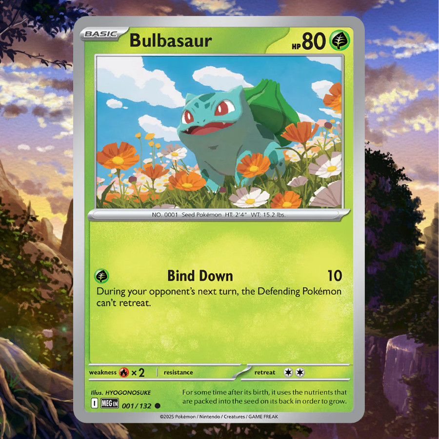 Pokémon MEG01 Mega Evolution – Commons/Uncommons – Pick Your Card (EN)