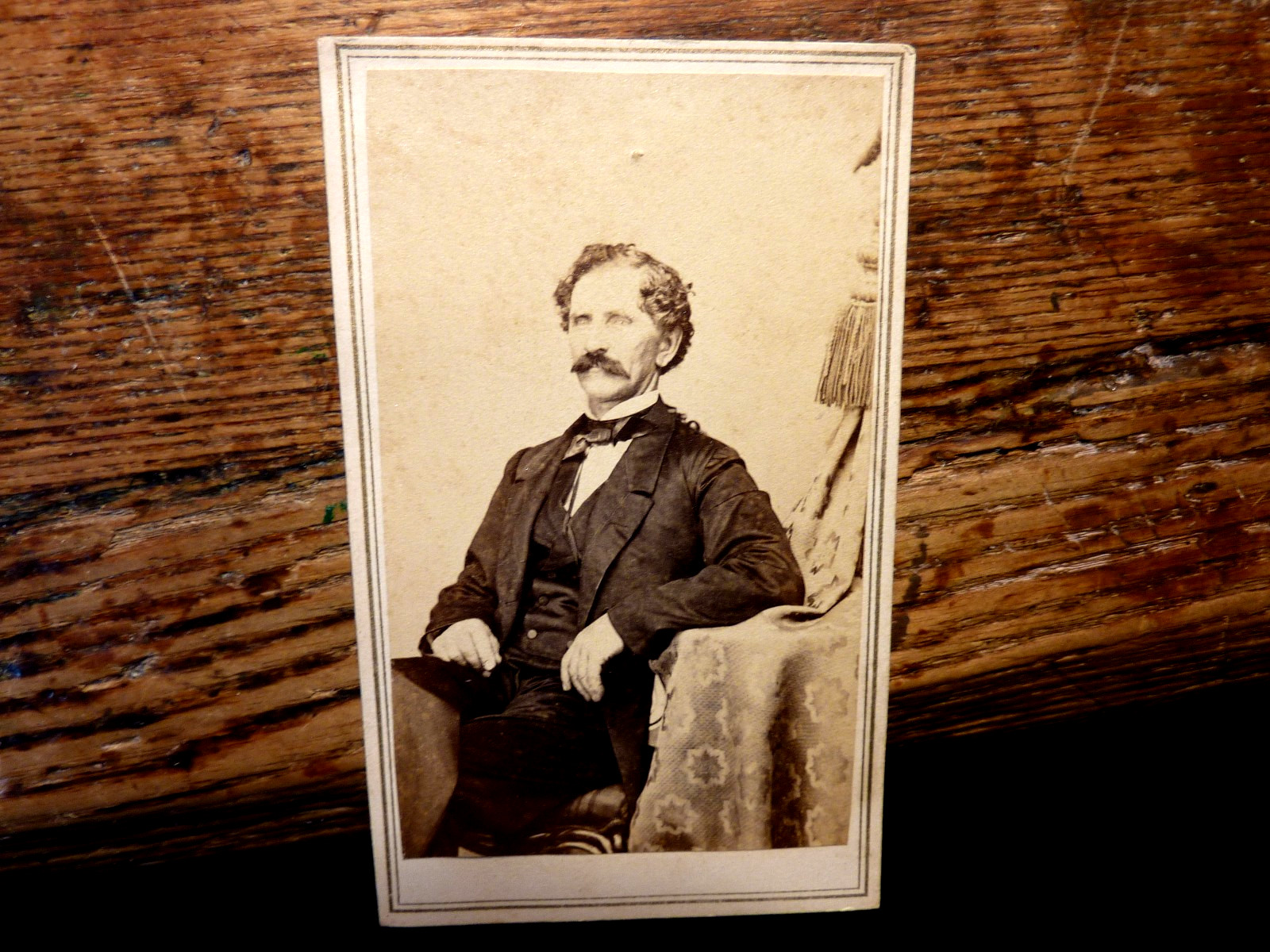 SHARP---1860S-CIVIL WAR- CDV PHOTO.  JORDAN & CO. NY