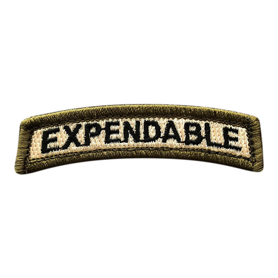Expendable Tab Rocker Tactical Hook Patch [2.75 X 0.75 -TAB2)