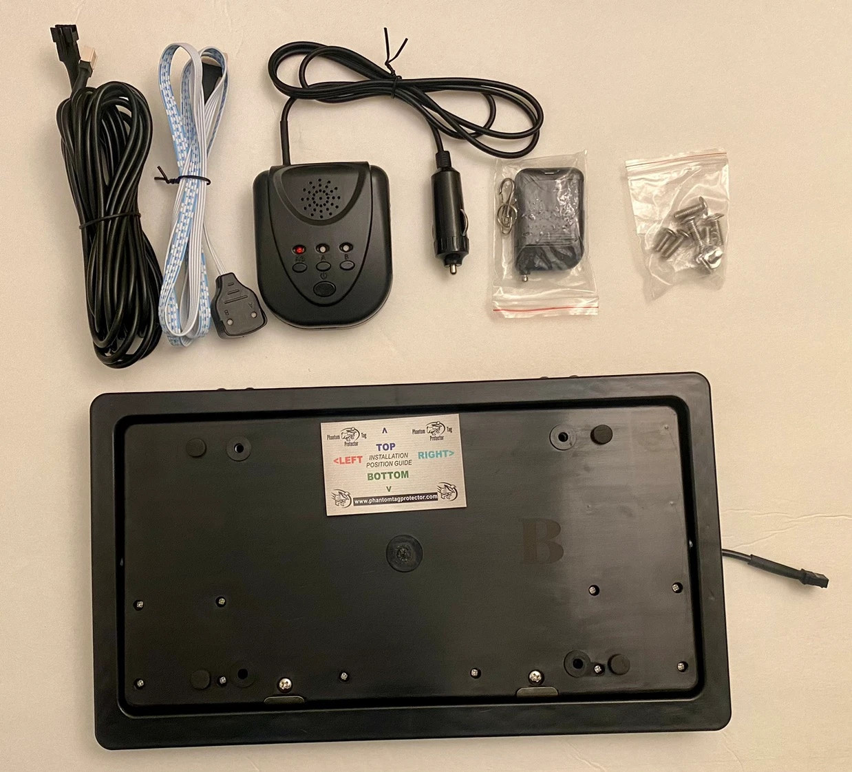 License Plate Frame Bracket Flipper with Remote | 1PC Rear Only