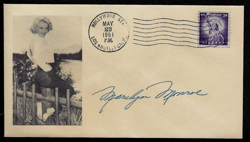  1960s Marilyn Monroe Featured On Limited Edition Collector's Envelope *OP376