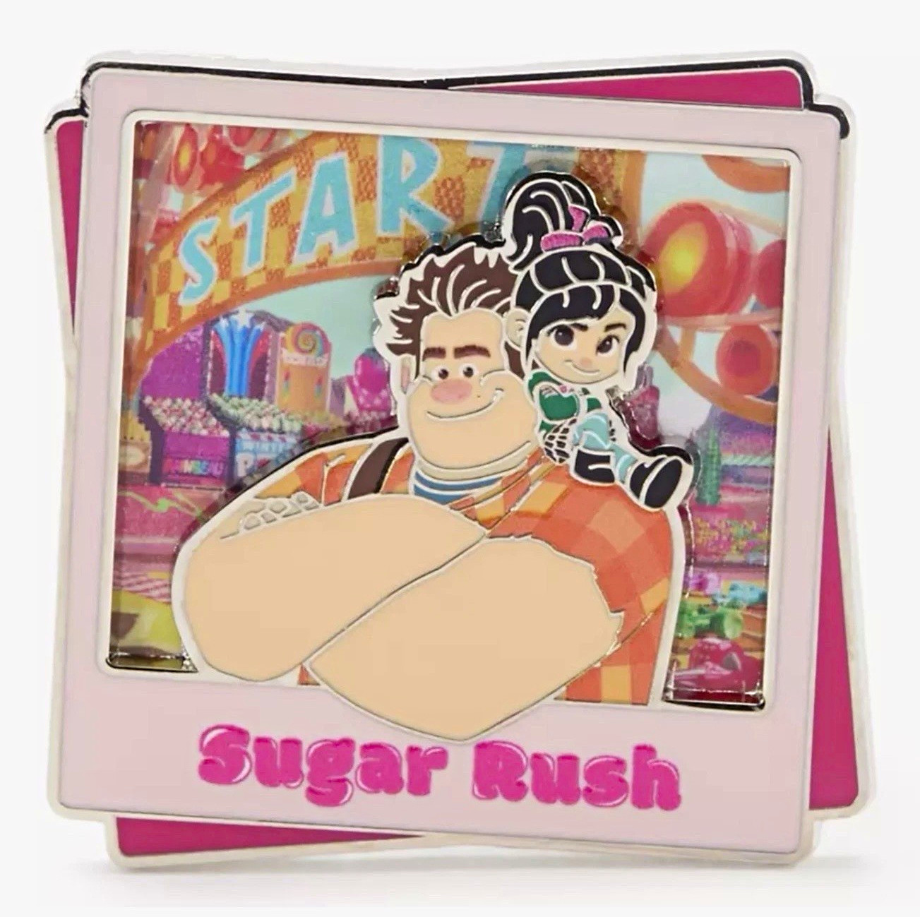 Disney Limited Edition Wreck It Ralph Sugar Rush Pin - Ralph & Vanellope LE2000