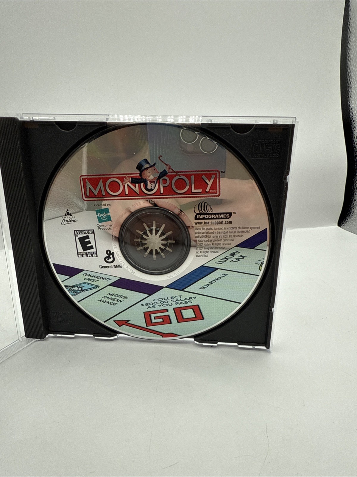 Monopoly CD-ROM (PC, 2001) DISC ONLY