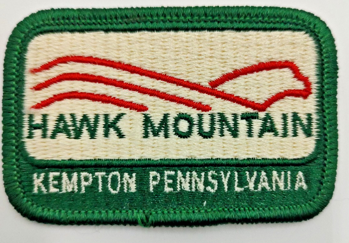 Vintage HAWK MOUNTAIN BIRD SANCTUARY KEMPTON PA PATCH NEW NICE L@@K