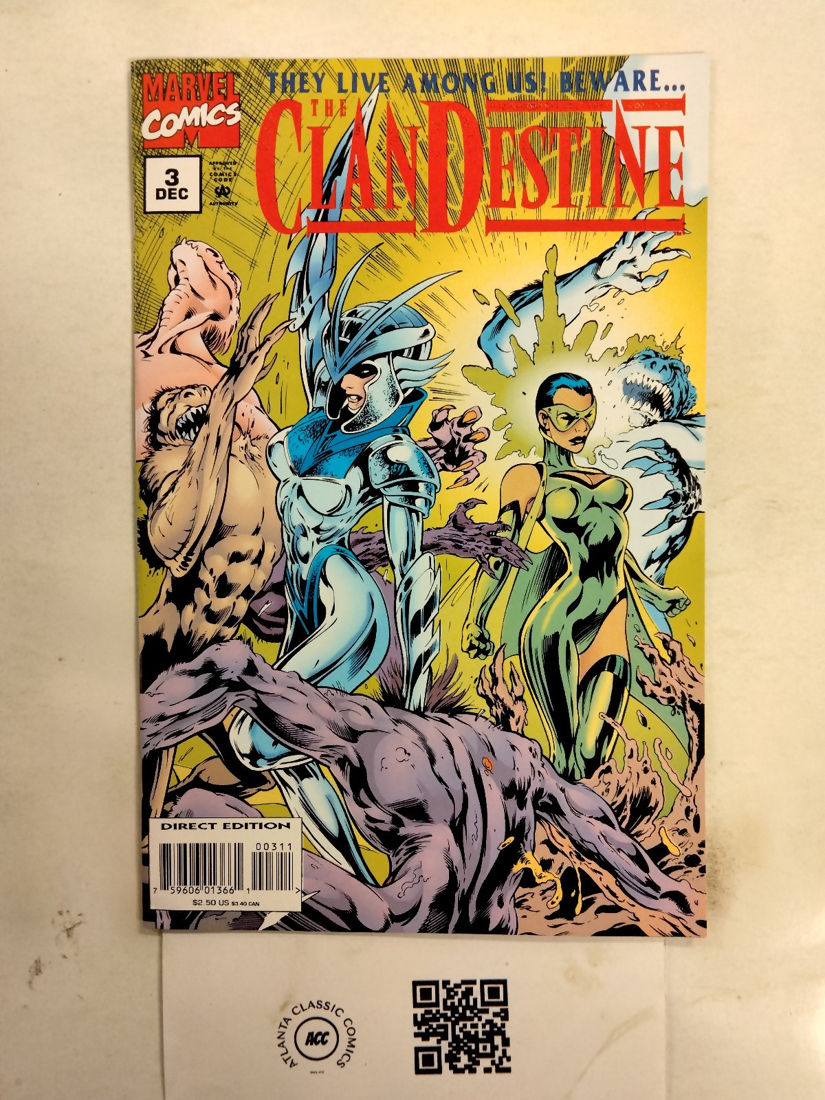 The ClanDestine #3 NM Marvel Comic Books Alan Davis 19 HH53