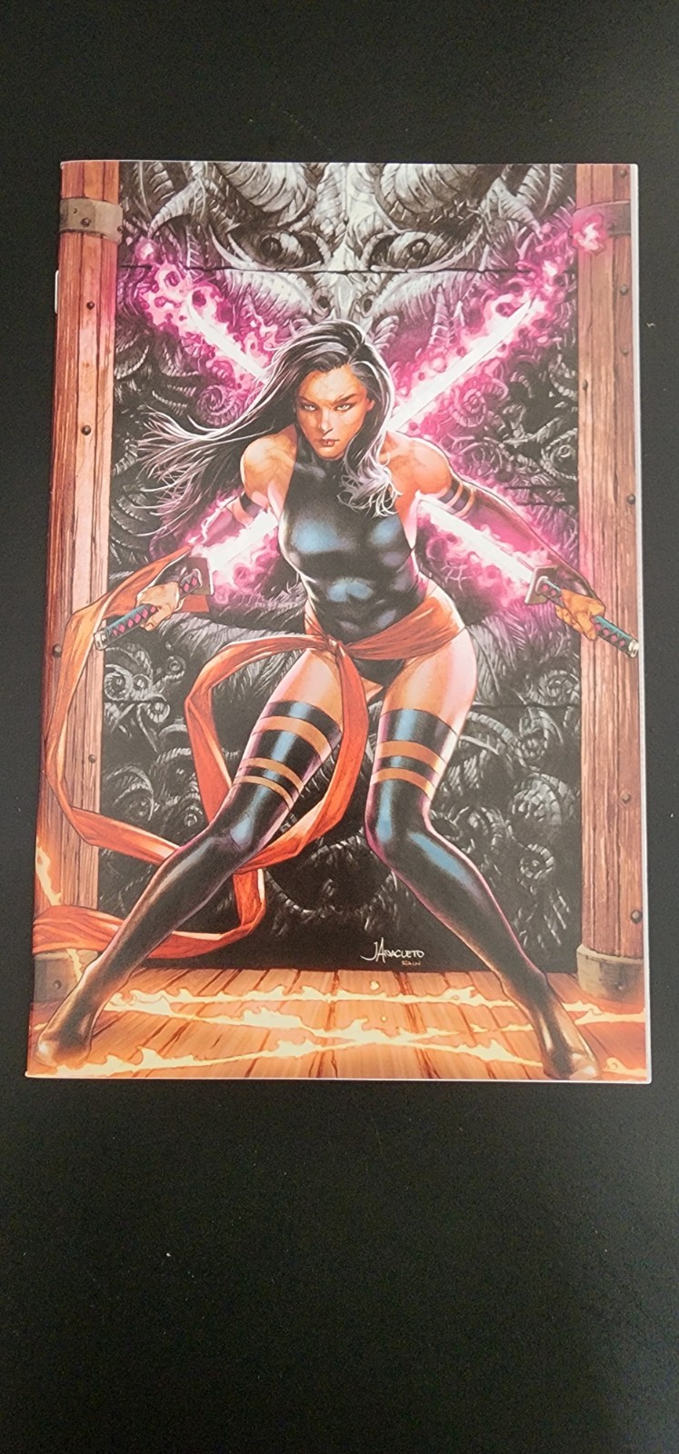 HELLIONS #1 UNKNOWN COMICS Jay Anacleto Exclusive Virgin Variant Psylocke LTD