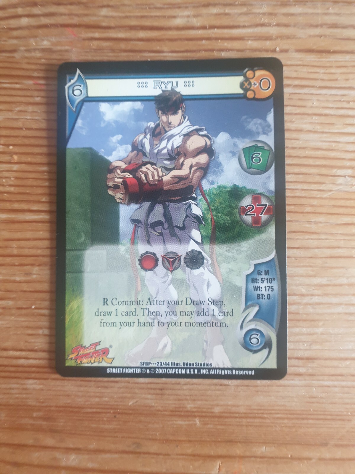 Universal Fighting System CCG Singles - UFS - SFBP - Ryu Vs. Akuma - Various 