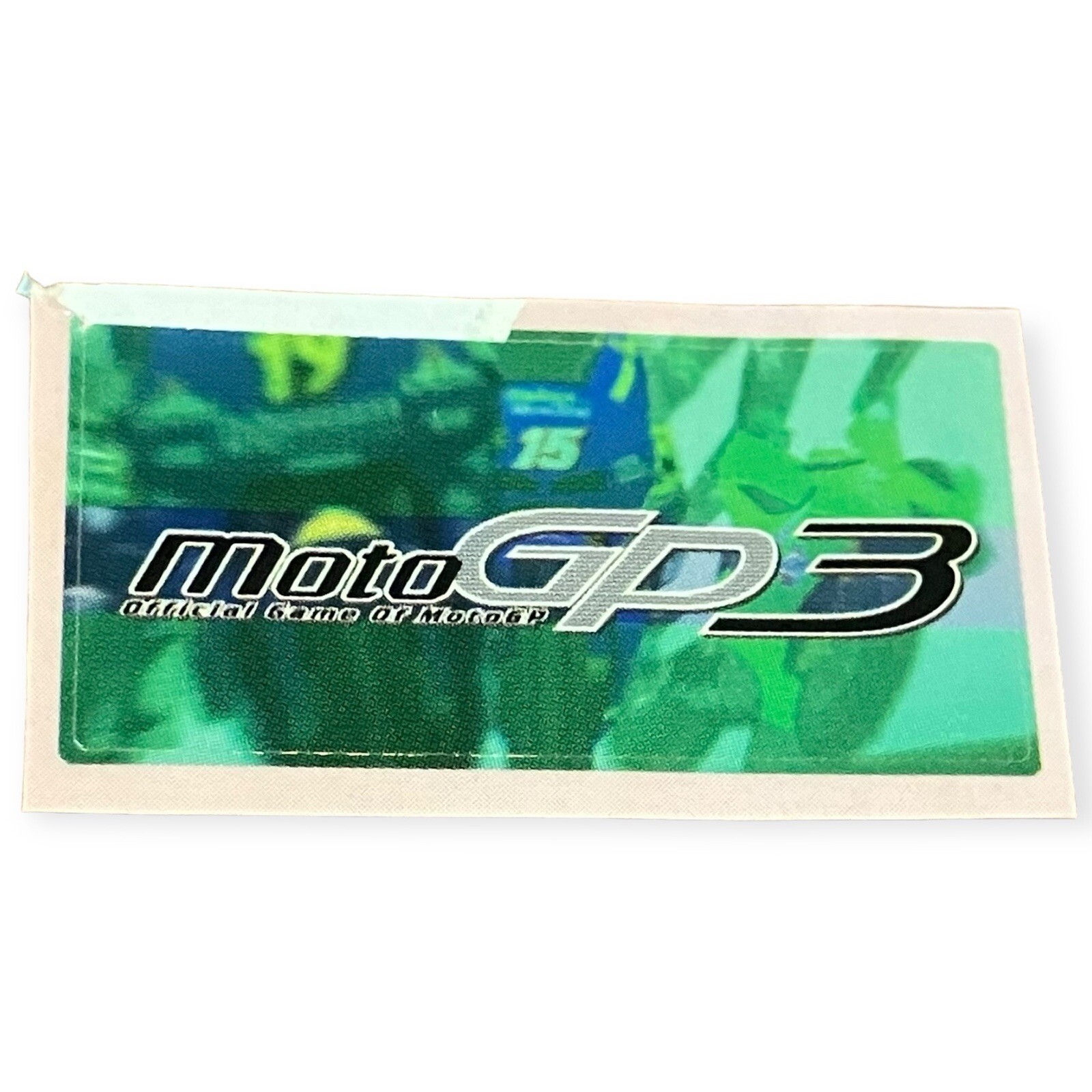 Sony PlayStation 2 Ps2 MotoGP 3 Vtg Vintage Memory Card Sticker