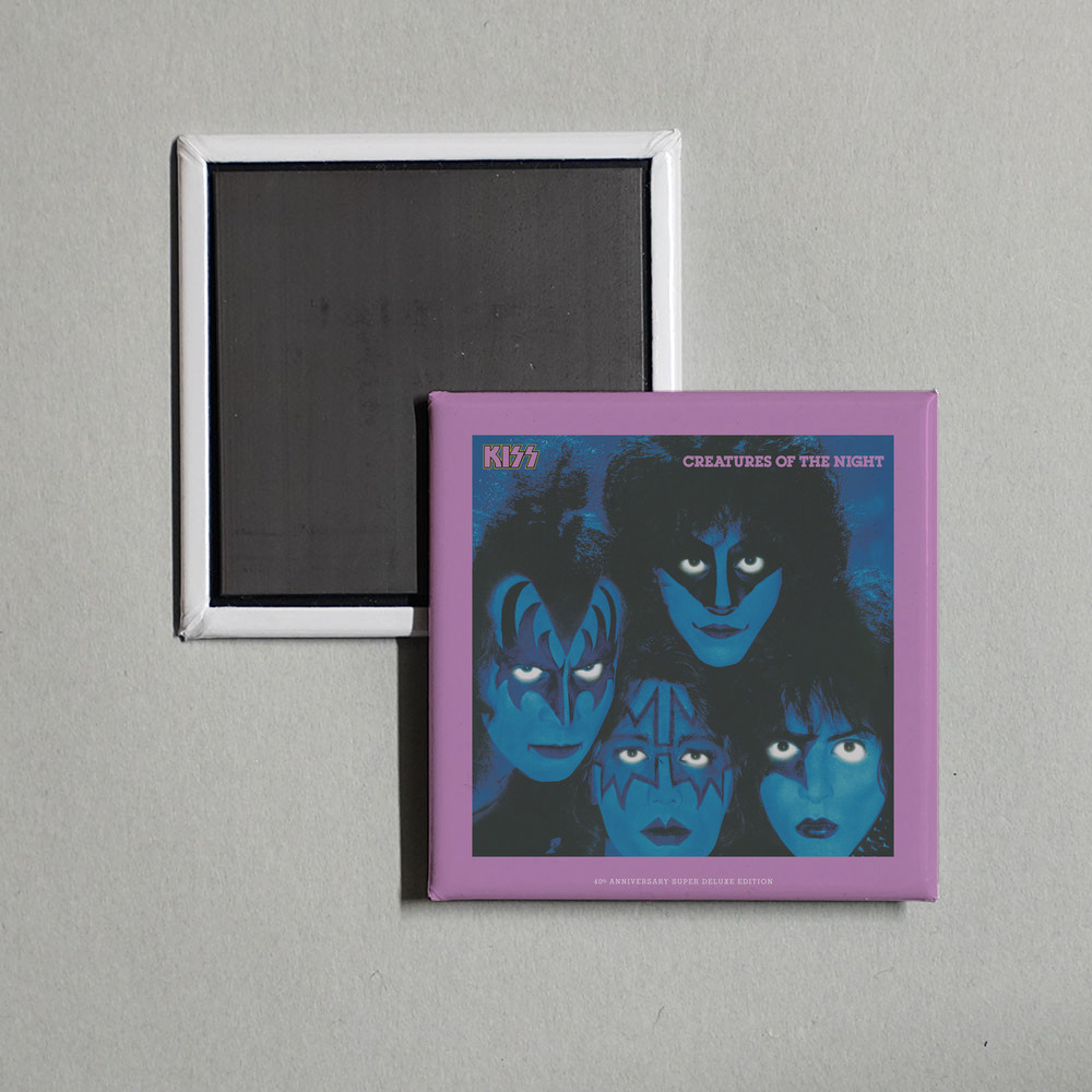 KISS - Creatures Of The Night (40th Anniversary Album Cover Locker Fridge Magnet