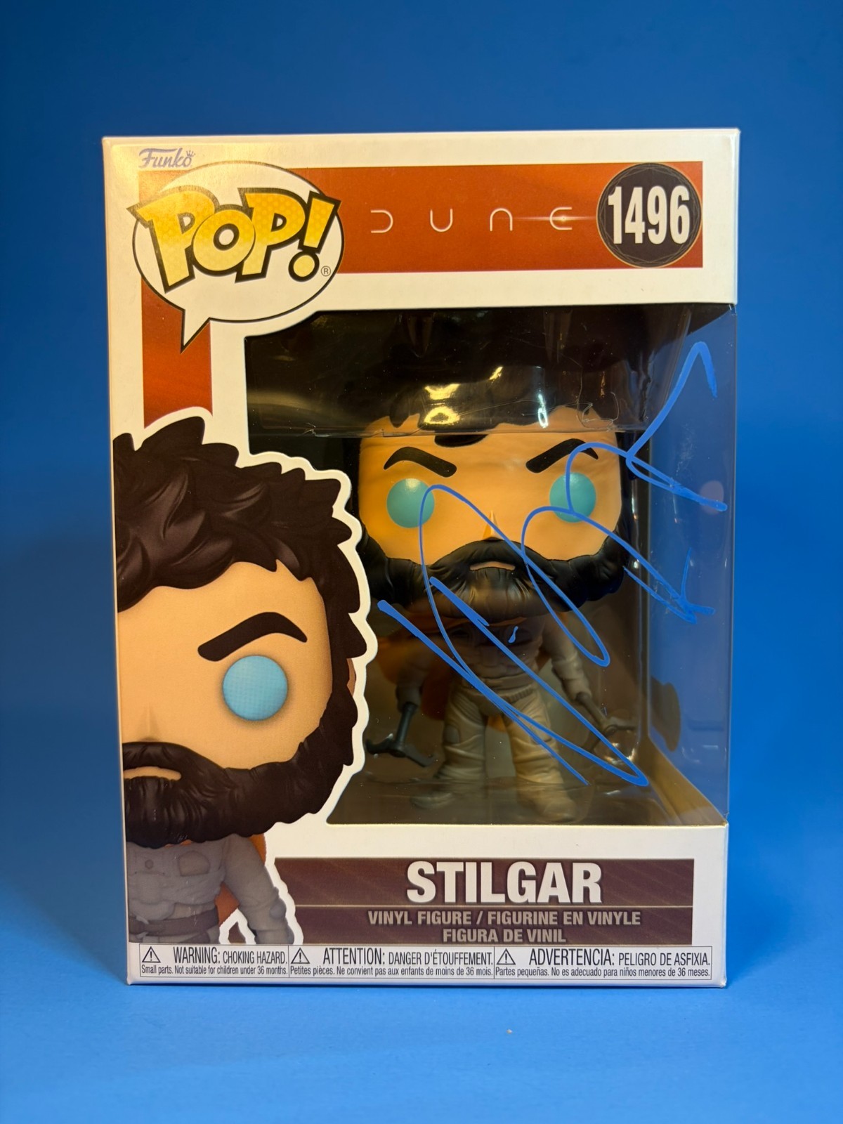 Funko Pop Stilgar 1496 Dune Movies Signed Auto Autograph Rare Javier Bardem