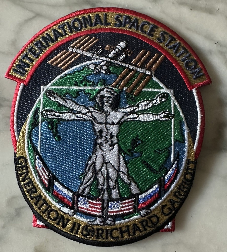 Rare NASA Collectible GENERATION II RICHARD GARRIOTT 2008 SPACE PATCH VG