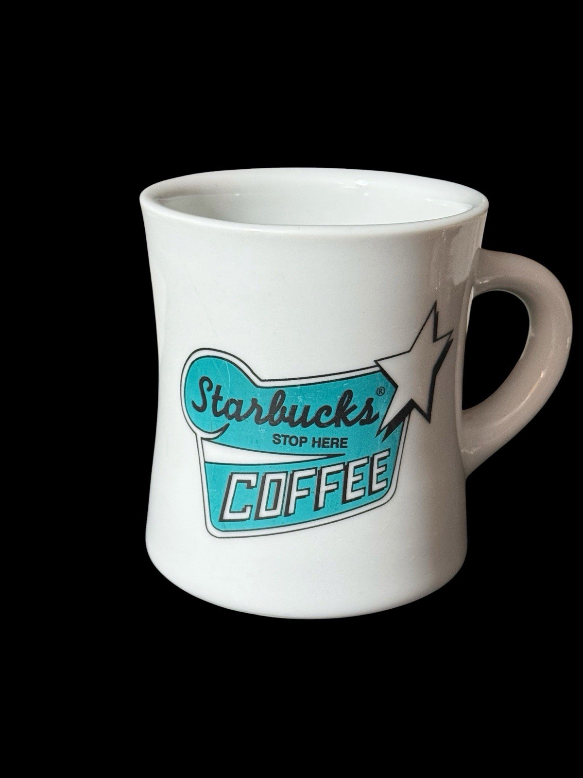Vintage STARBUCKS Coffee Ceramic-Diner Style Mug 