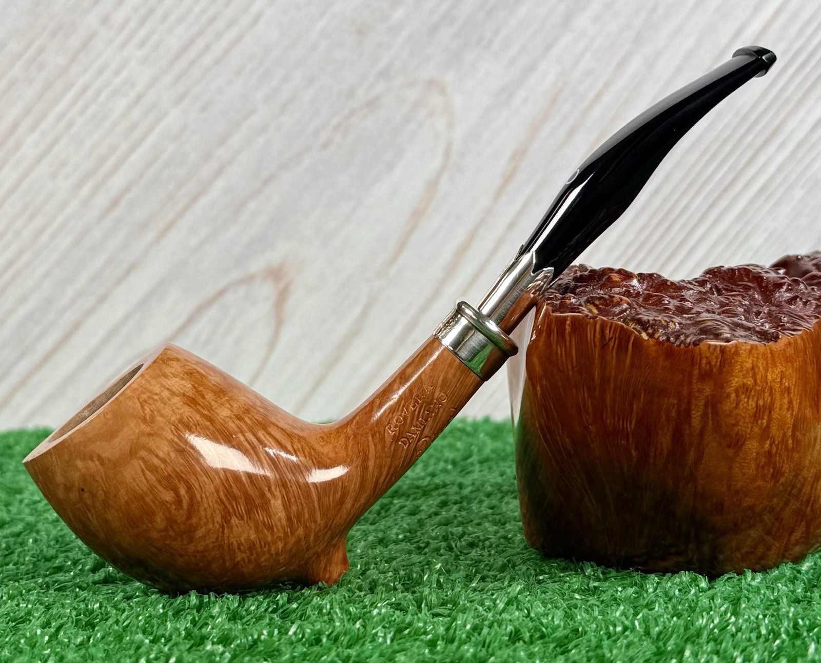 ARDOR VENERE 2001 PIPE OF THE YEAR (UNSMOKED) #143 SILVER SPIGOT CUTTY PIPE