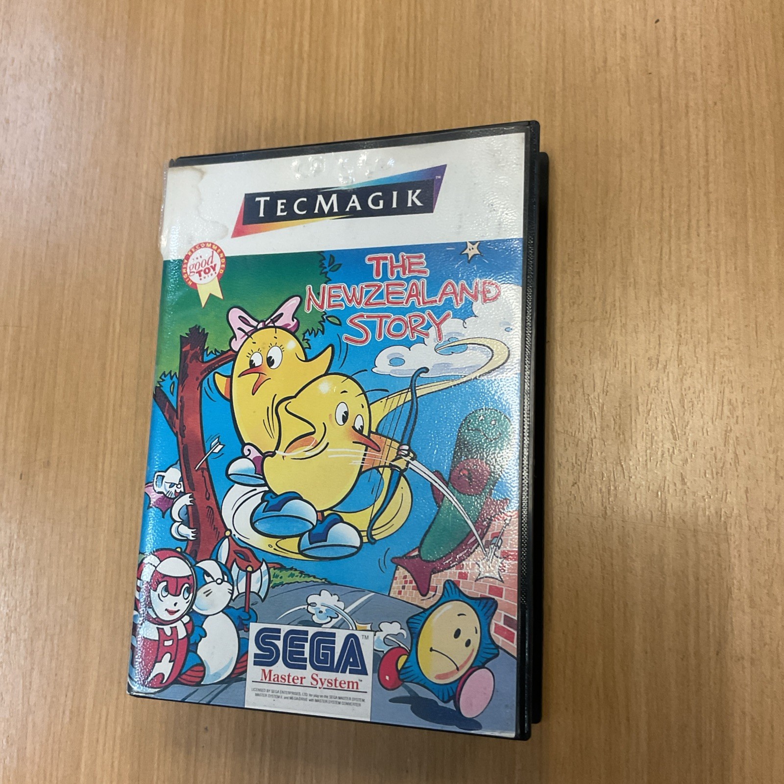The New Zealand Story PAL Sega Master System CIB