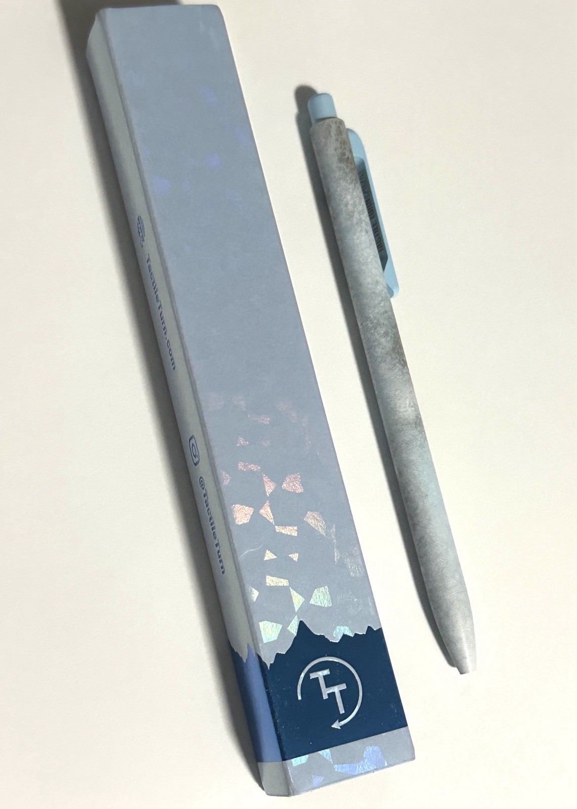 Tactile Turn Side Click Ink Pen - Icefall Limited Ed - Titanium