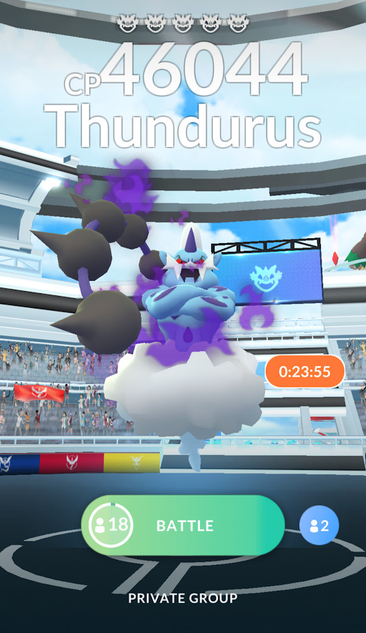 ⚔️ 5x Shadow Thundurus Remote Raid Invites – Pokémon Go | Fast Delivery 🚀