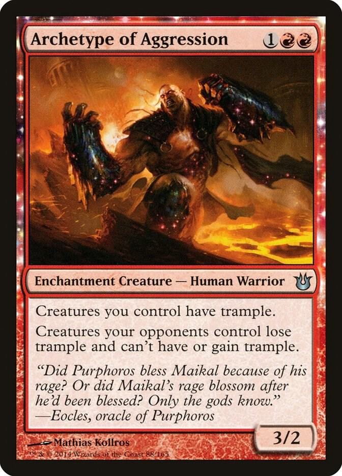 Archetype of Aggression Born of the Gods NM/M