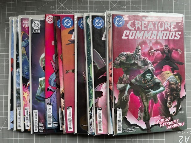 DC Horror Presents Creature Commandos #1-6 Complete Mini + Vars + Animation Vars