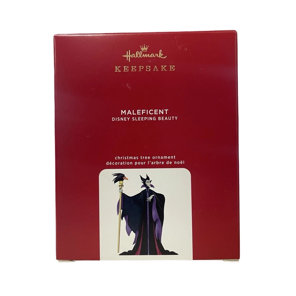 2020 Hallmark Disney Sleeping Beauty Maleficent Ornament - -+12-30-88