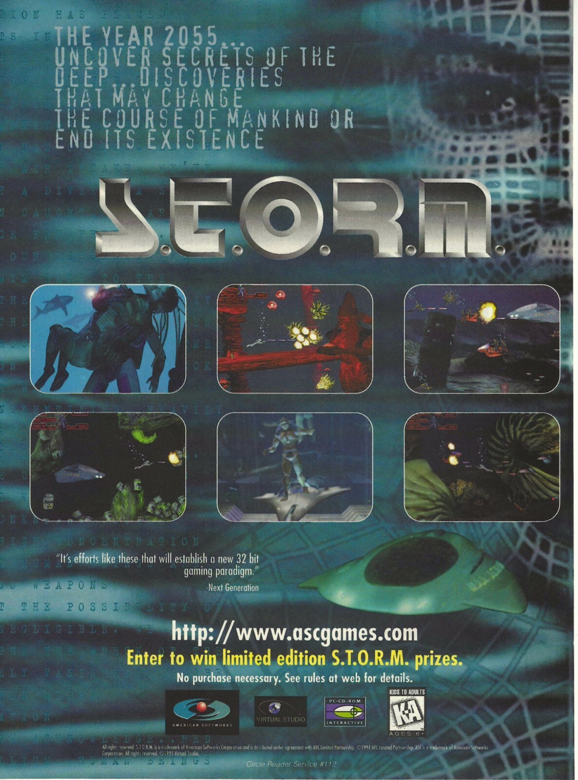 S.T.O.R.M. Print Ad/Poster Art PC Big Box (B)