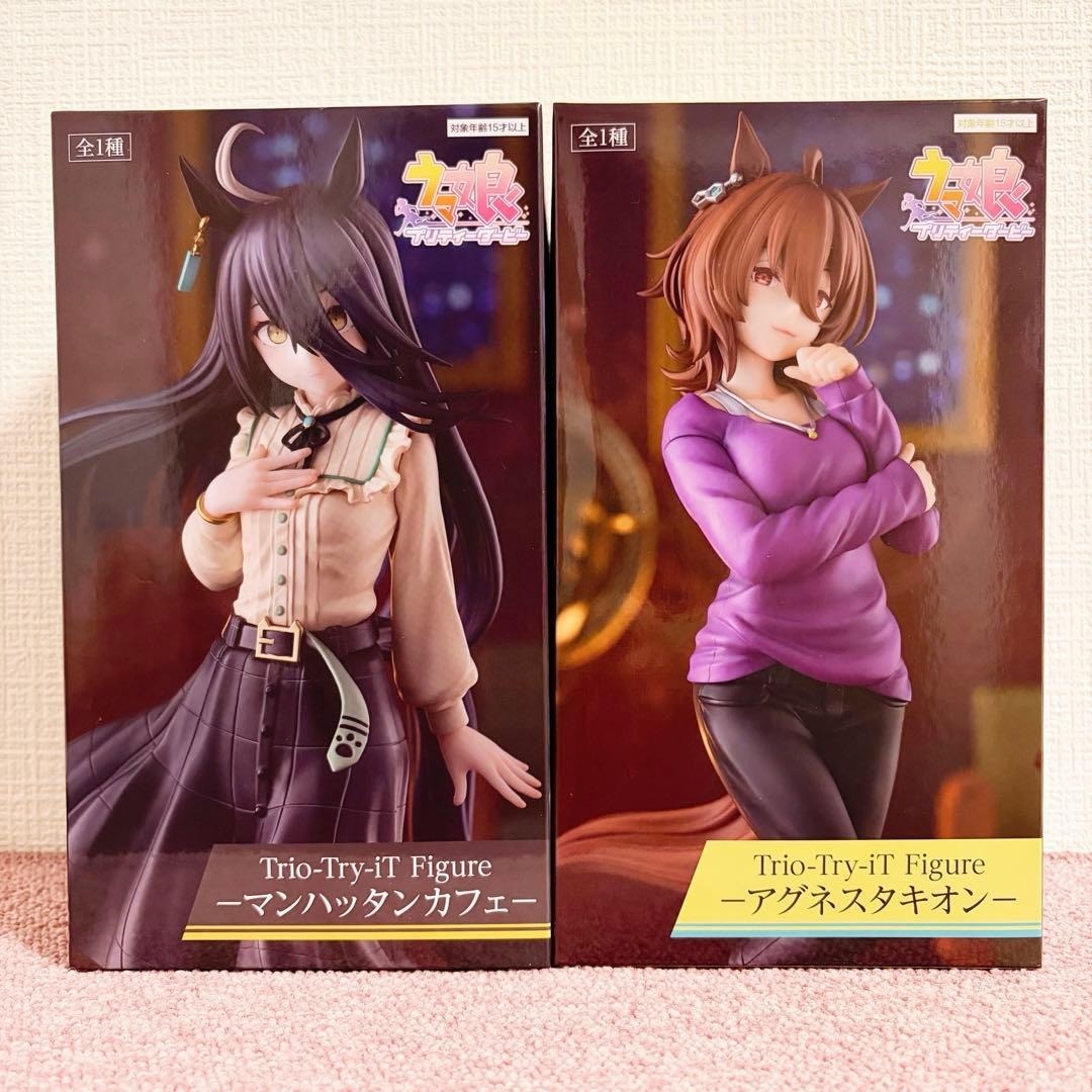 Umamusume Manhattan Cafe Agnes Tachyon Trio-Try-iT Casual Figure Set Japan