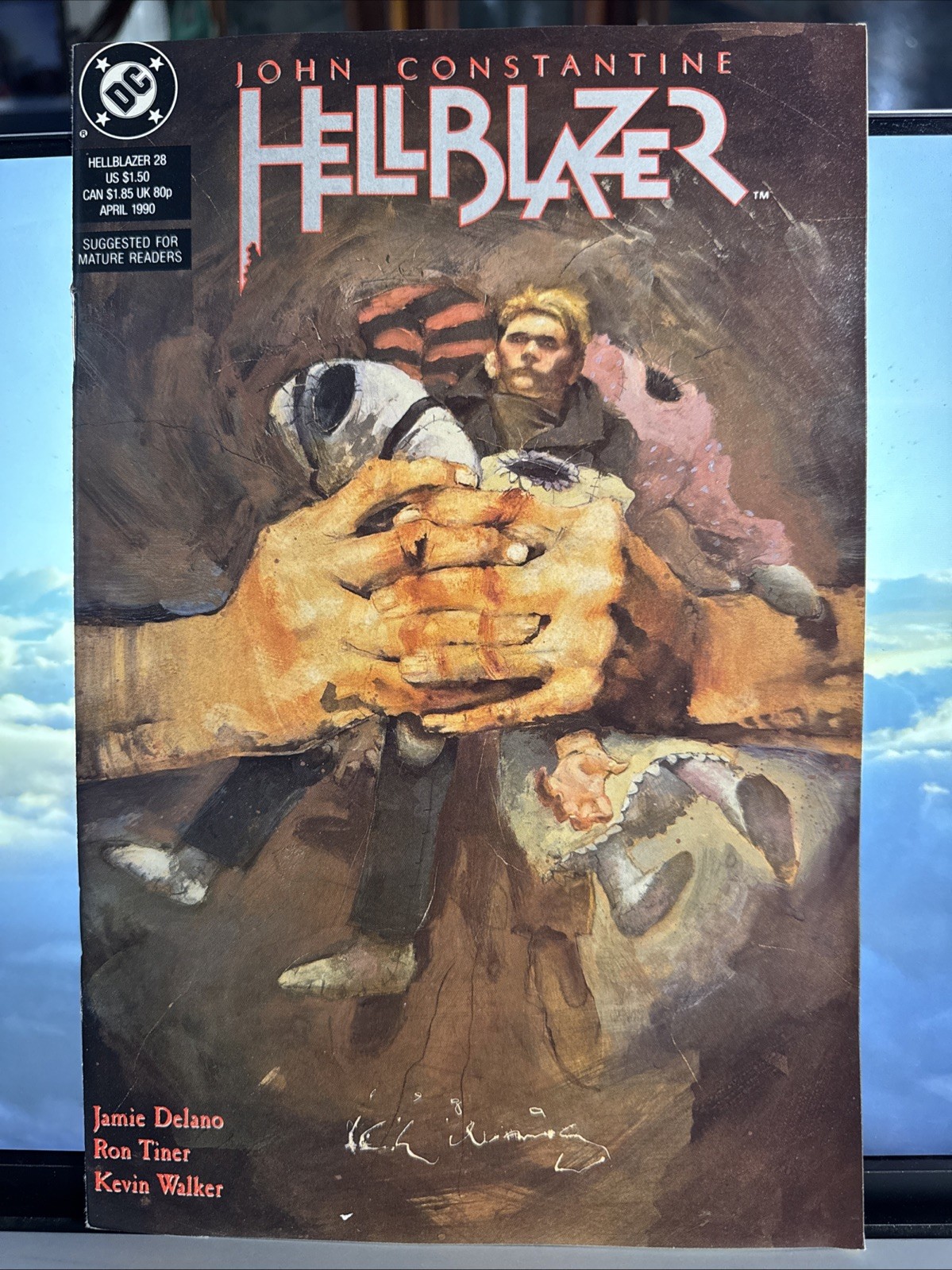 HELLBLAZER #28 NM; DC | JOHN CONSTANTINE JAMIE DELANO - WE COMBINE SHIPPING