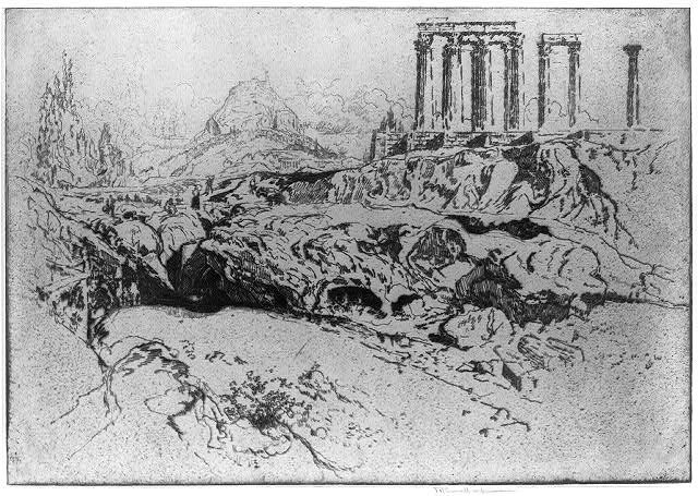 Photo:[Temple of Jupiter, Athens]