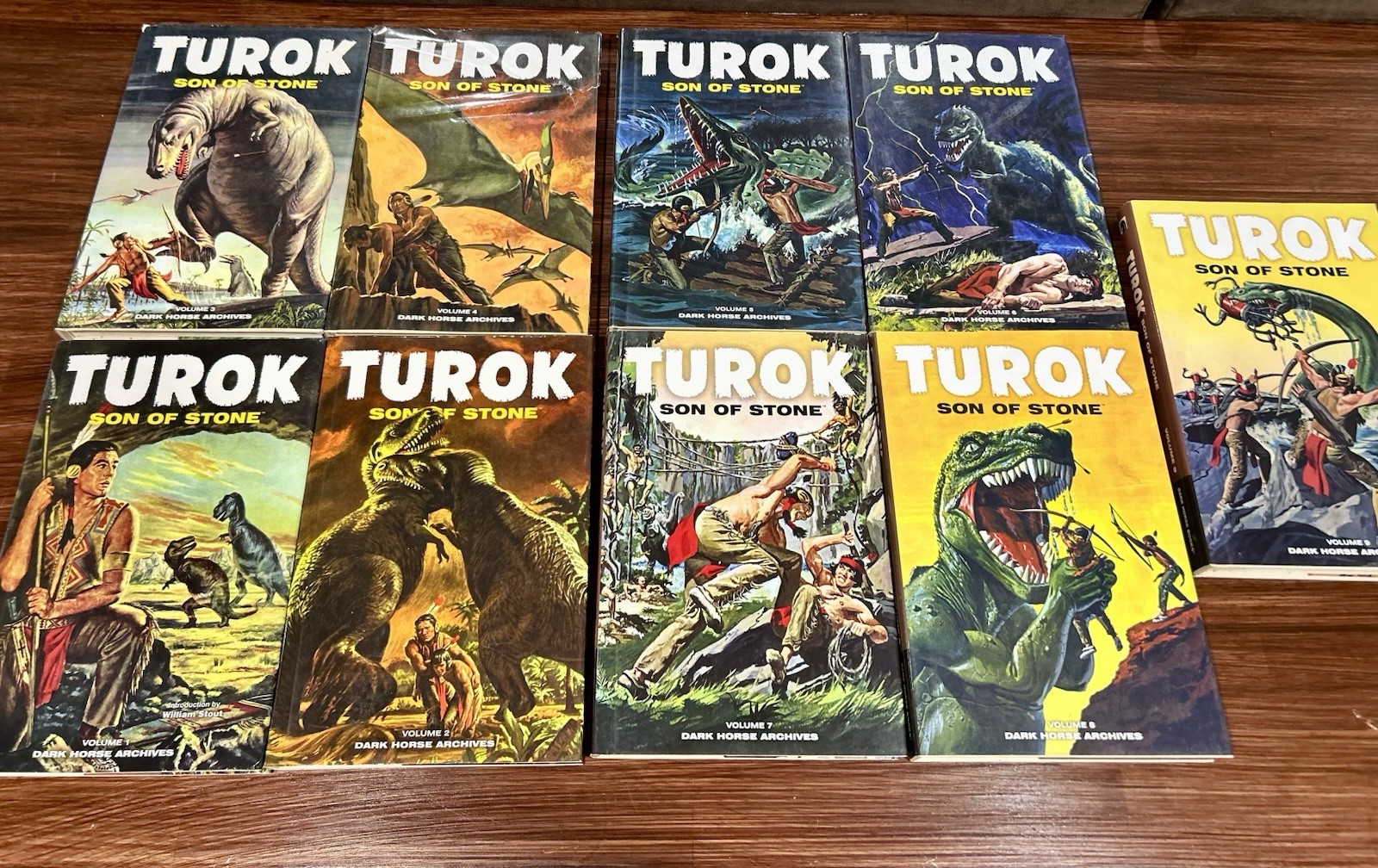 Turok, Son of Stone Volumes 1-9. All First Editions *Good To Very Good*