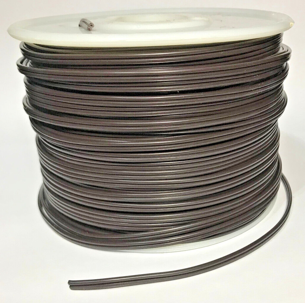 25 ft. Brown 22/2 Thin, Special Purpose 2 Wire Plastic Covered Lamp Cord 25PC623