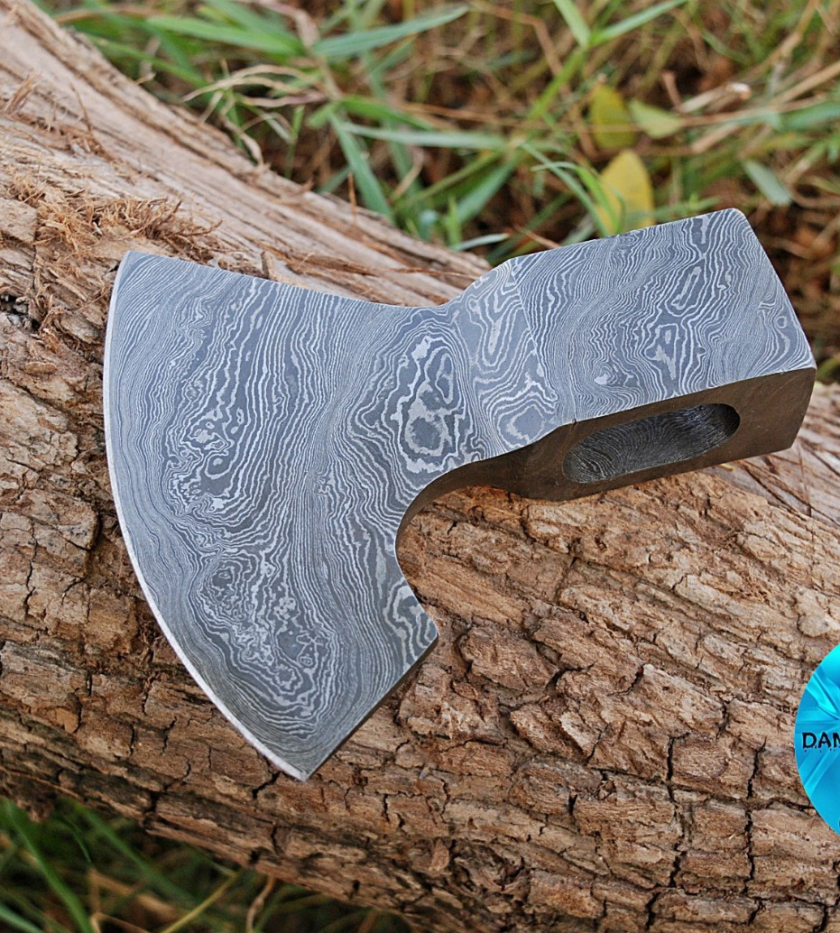 Handmade Axe Head Viking Axe Blade Damascus Steel Axe Head Hand forged 933