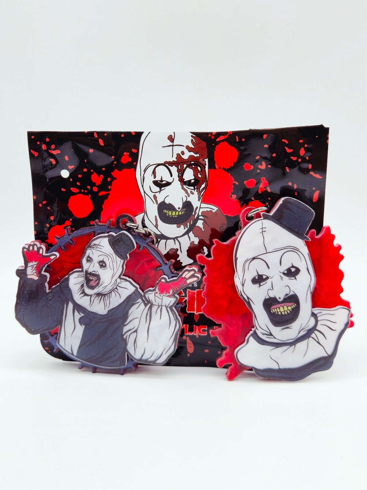 NEW TERRIFIER 2  | Acrylic Keychain Set (2) | CONFIRMED & BLIND YOU CHOOSE