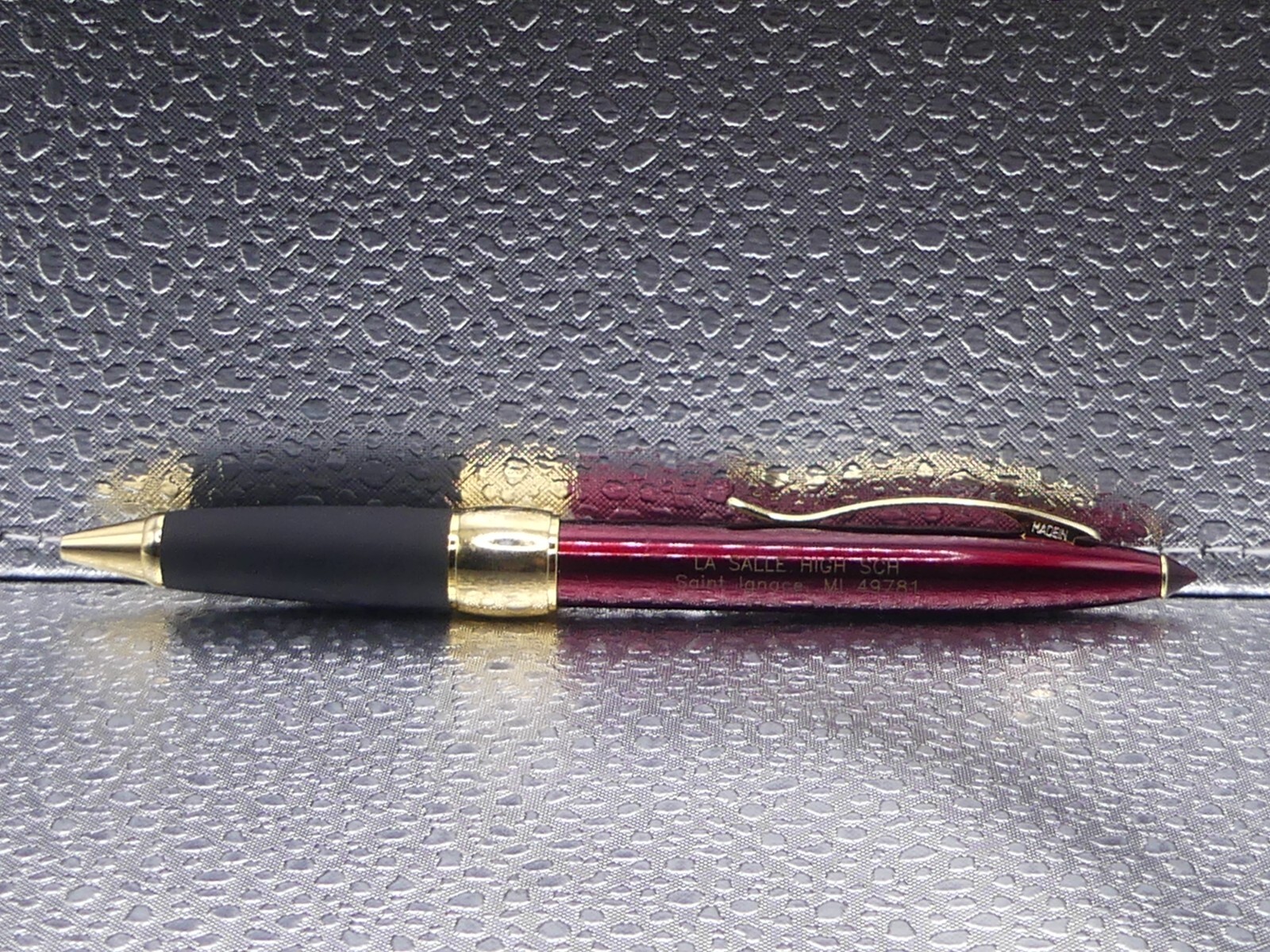 La Salle High School Saint Ignace MI Advertising Ballpoint Pen