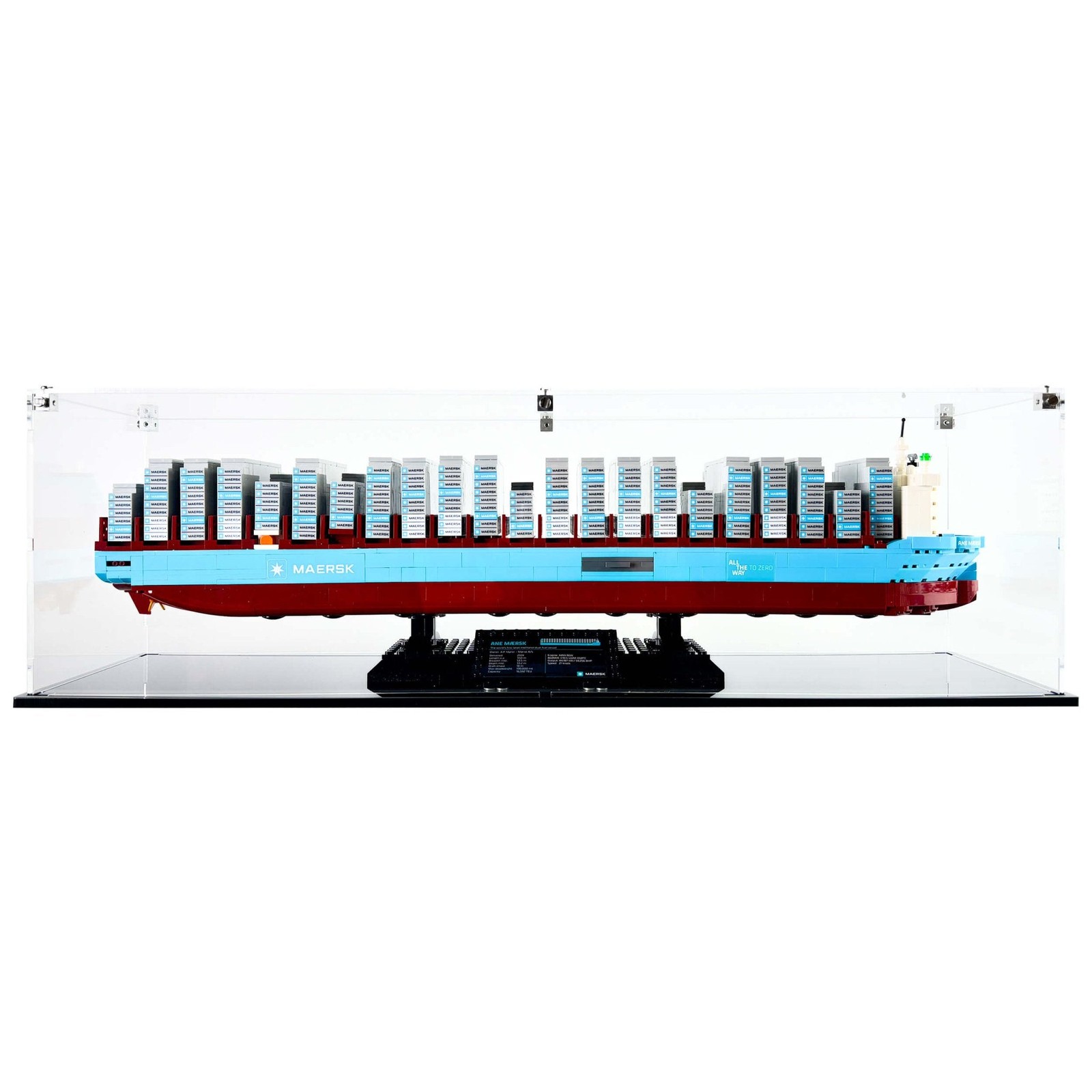 Display Case for LEGO® 40955 Maersk Dual-Fuel Container Vessel