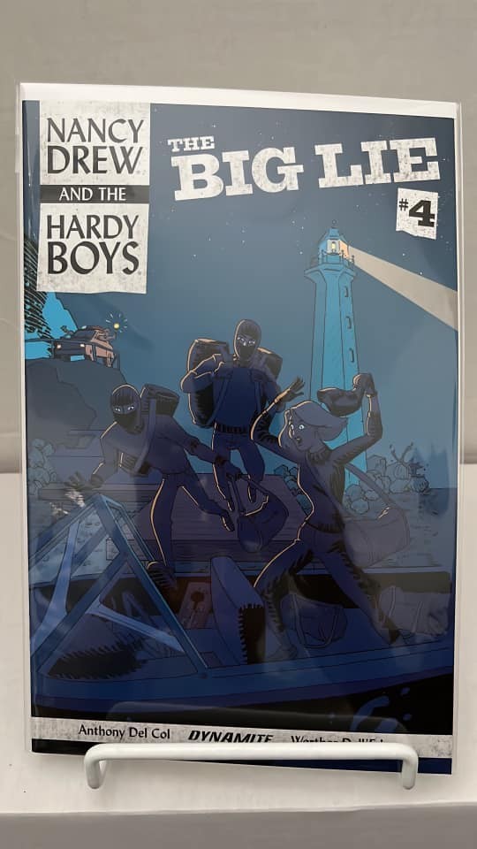 34547: DYNAMITE ENTERTAINMENT NANCY DREW AND THE HARDY BOYS: THE BIG LIE #4 VF G