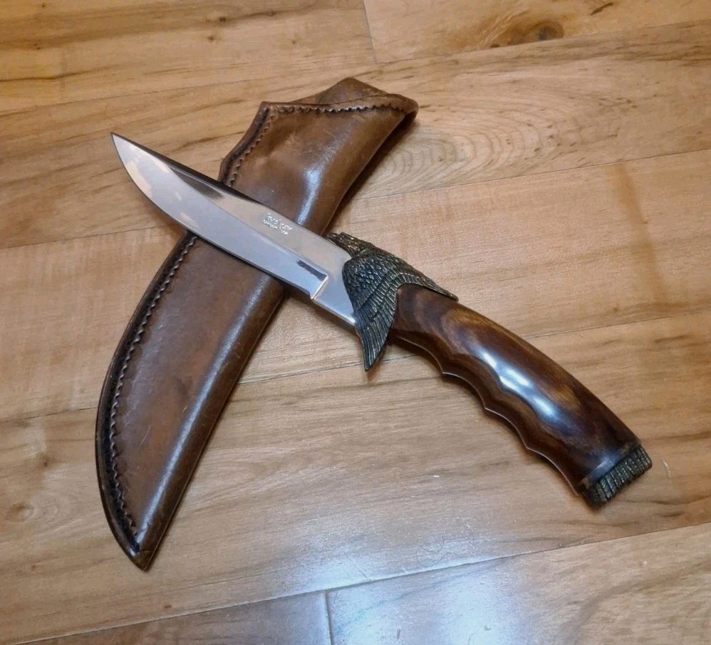 KERSHAW OREGON USA KNIFE LIMITED, ONLY 5000 MADE, EAGLE DESIGN HANDLE UNUSED EXC