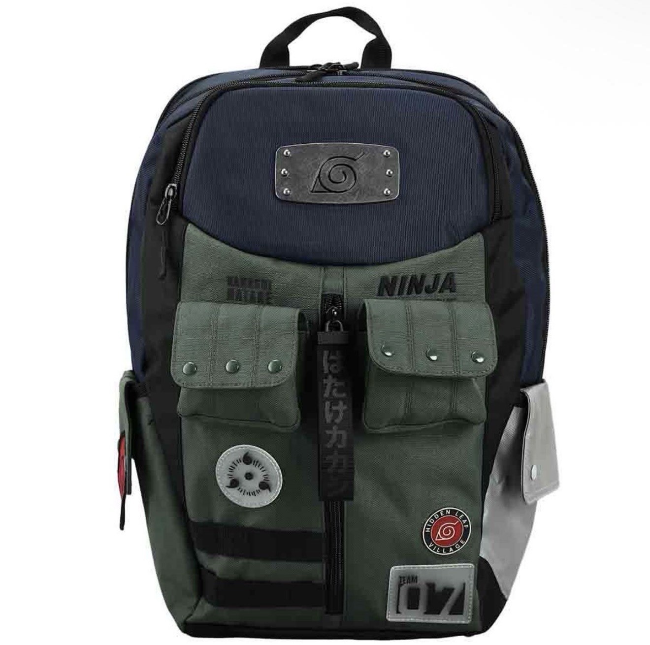 *NEW* Naruto - Kakashi Hatake Laptop Backpack - Bioworld *NWT*