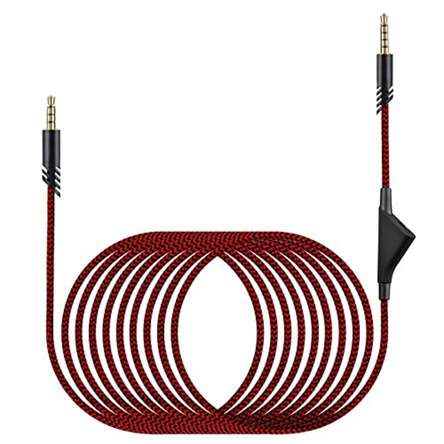 A10 Headset Cable for Astro A40 A40 TR, with Inline Volume Controller, Red