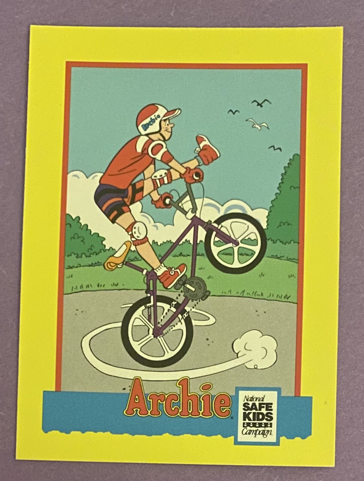 1991 Impel Trading Card Treats Free-Wheelin’ Archie