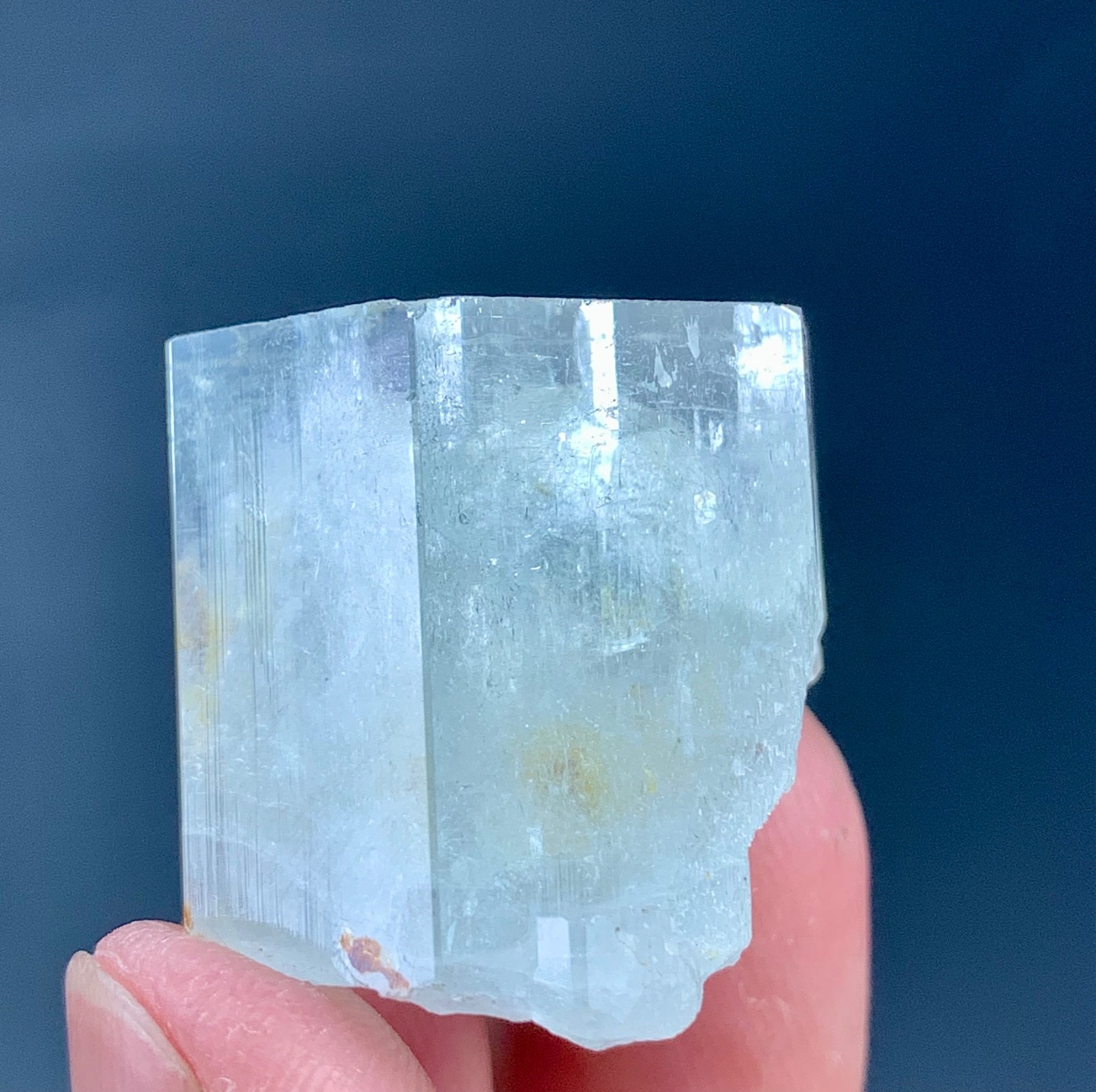 110Carat Aquamarine Crystal Specimen From Pakistan